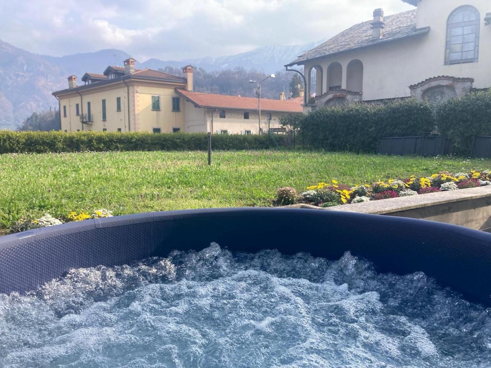 Lago Villa Zen - Apartment With Jacuzzi, Panoramic Views Lenno Εξωτερικό φωτογραφία